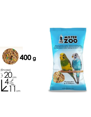 ALIMENTO MIXTURA PERIQUITOS 400GR