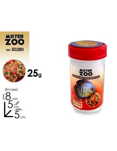 ALIMENTO COMPLETO PECES TROPICALES 25G