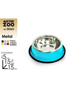 COMEDERO METAL 15 CM