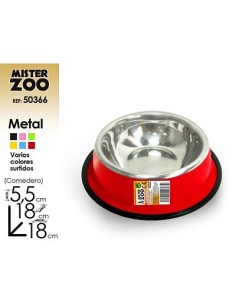 COMEDERO METAL 18 CM