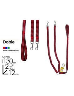 CORREA DOBLE PERRO