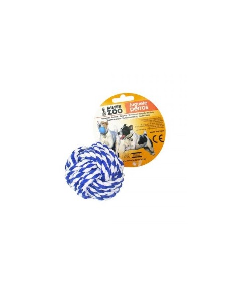 JUGUETE PERRO BOLA CUERDA 85G