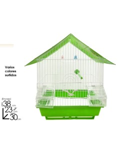 JAULA PAJAROS 30X23X38CM