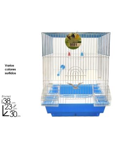 JAULA PAJAROS 30X23X38CM