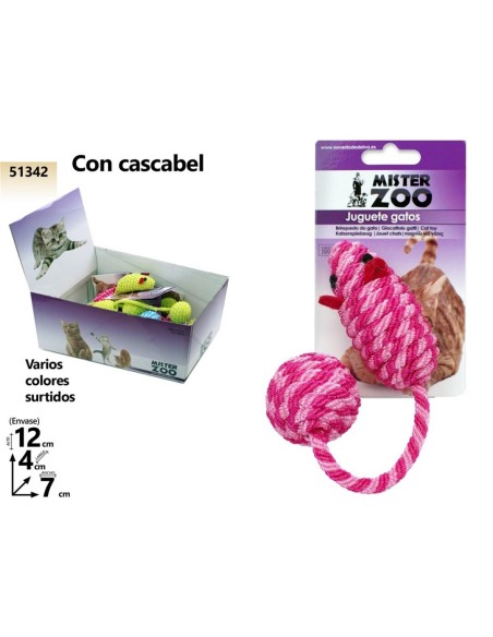 JUGUETE GATO PELUCHE RATON