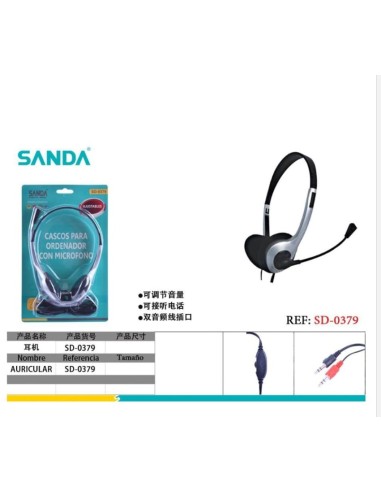 AURICULARES SN-900MV SD-0379