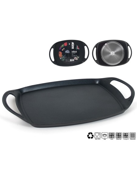 GRILL 39X24CM IN BLACK
