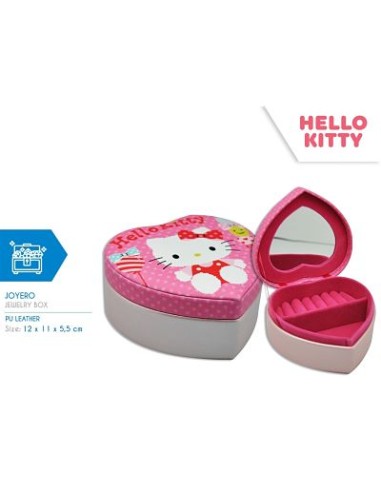 JOYERO MATERIAL PU HELLO KITTY