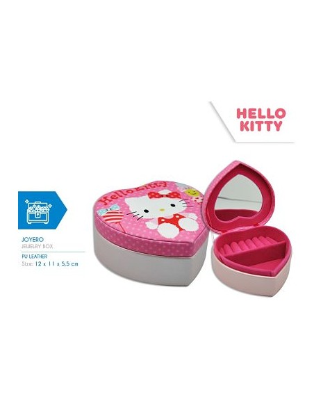 JOYERO MATERIAL PU HELLO KITTY