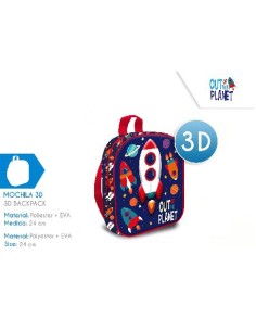 MOCHILA 3D OUT PLANET (4x4)