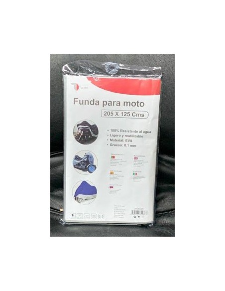 FUNDA 20.5X12.5CM PARA MOTO