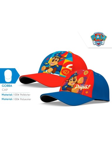 GORRA T-52/54CM PAW PATROL POLIESTER SURTIDO  (8x3)