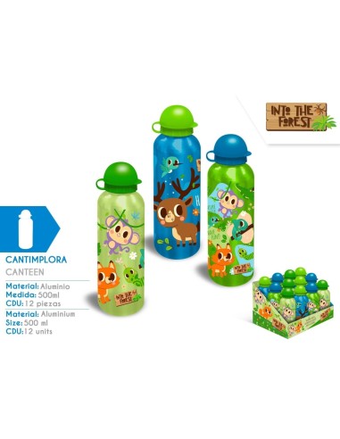 CANTIMPLORA INTO THE JUNGLE 500ML 3 DISEÑOS SURTIDOS