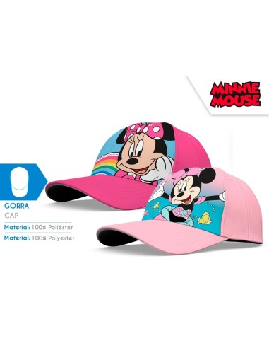 GORRA T-52/54CM MINNIE POLIESTER SURTIDO  (8x3)