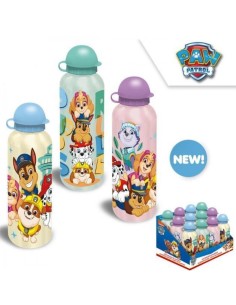 CANTIMPLORA ALUMINIO 500 ML SURTIDO 3 DISEÑOS PAW PATROL(12x