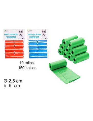 BOLSAS RECOGE EXCREMENTOS SURTIDO