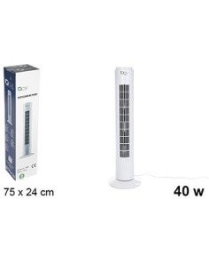 VENTILADOR DE TORRE BLANCO 40W