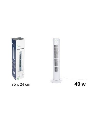 VENTILADOR DE TORRE BLANCO 40W