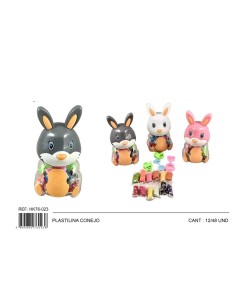 PLASTILINA CONEJO HK76-023/42