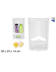 MUEBLE RINCONERA BA?O/DUCHA BLANCO 39X17