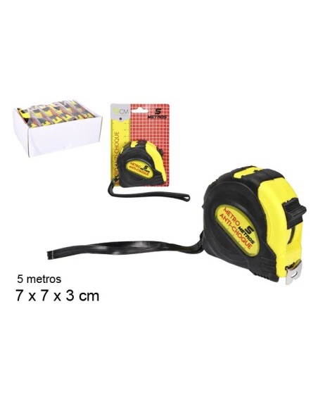 METRO FLEXIBLE ANTI-CHOQUE 5 M.