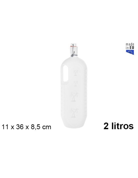BOTELLA 2L AGUA BLANCA