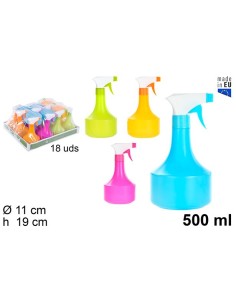 PULVERIZADOR 500ML COLORES SURT