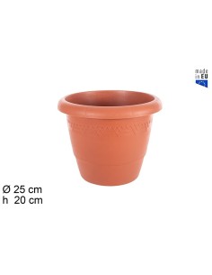 MACETA 25CM ELSA TERRACOTA