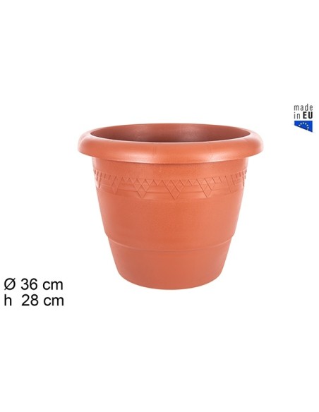 MACETA 36CM ELSA TERRACOTA