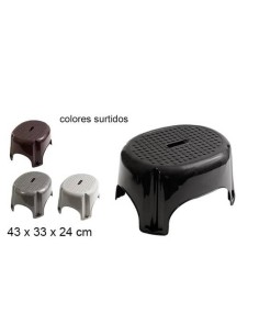 TABURETE  43X33X24CM  COLORES NUEVO