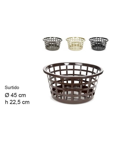 CESTO 45CM DE ROPA COLORES