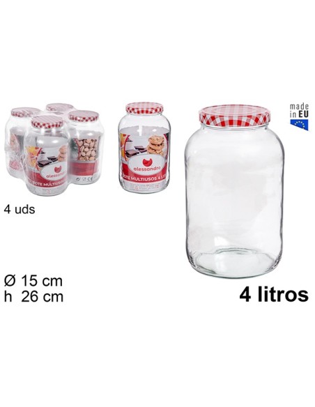 BOTE 4L CRISTAL MULTIUSO