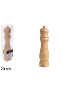 MOLINILLO MADERA PIMIENTA 20 CM