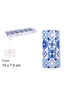 HUMIDIFICADOR CERAMICA VINTAGE AZUL