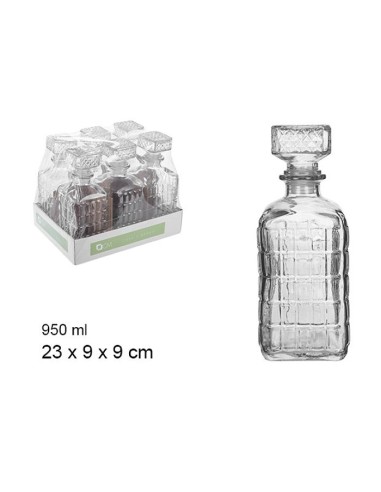 BOTELLA CRISTAL LICOR TAJO 950ml