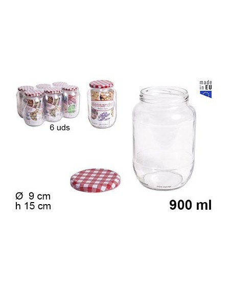 BOTE CRISTAL MULTIUSO 900ML