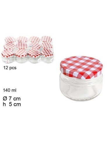 BOTE 140ML VIDRIO MULTIUSO