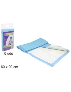 ALFOMBRA ABSORBENTE MASCOTAS
ANTIDESLIZANTE 6 UNIDADES 60X90