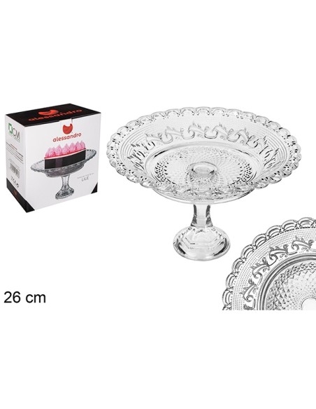 TARTERA 26CM CRISTAL LILE
