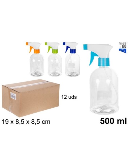 PULVERIZADOR 500ML PLASTICO CAMPANA