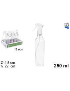 PULVERIZADOR 250ML PLASTICO BLANCO