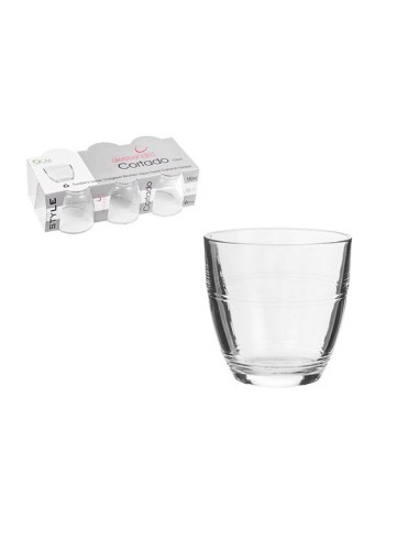 VASO 90ML 6UND CRISTAL CAFE