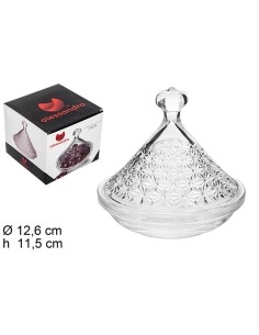 BOMBONERA 12.8CM CRISTAL JAEN