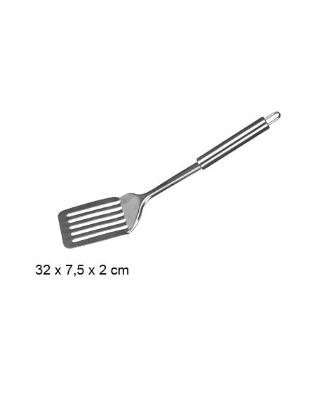 ESPATULA 32CM CALADA ACERO