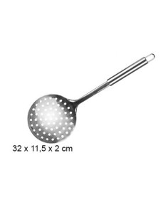 ESPUMADERA 32CM ACERO