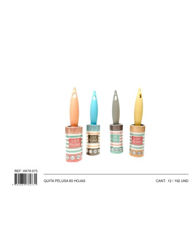 QUITA PELUSA ROLLO 60 HOJAS