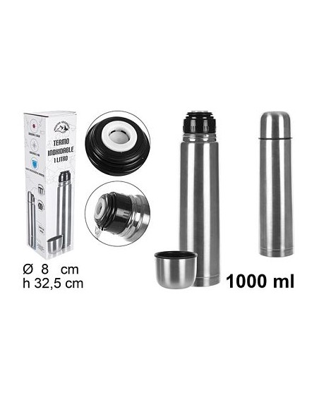 TERMO 1L ACERO INOXIDABLE