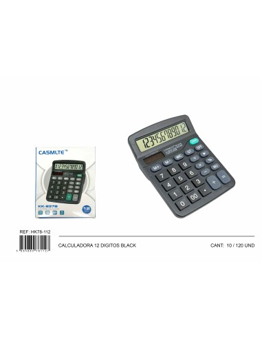 CALCULADORA 12 DIGITOS