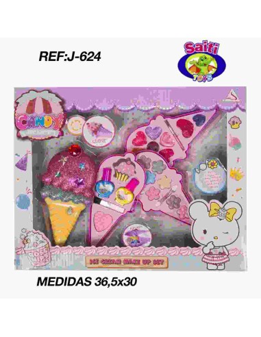 MAQUILLAJE HELADO 3 PISOS BOLA