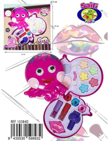 MAQUILLAJE 2 PISOS PULPO